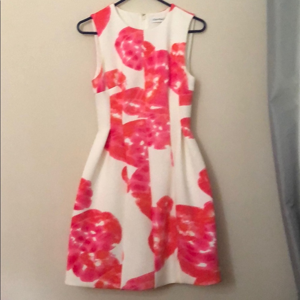 Calvin Klein sleeveless scuba dress